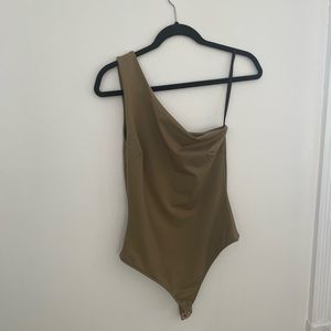 NWT Free People One Shoulder Bodysuit